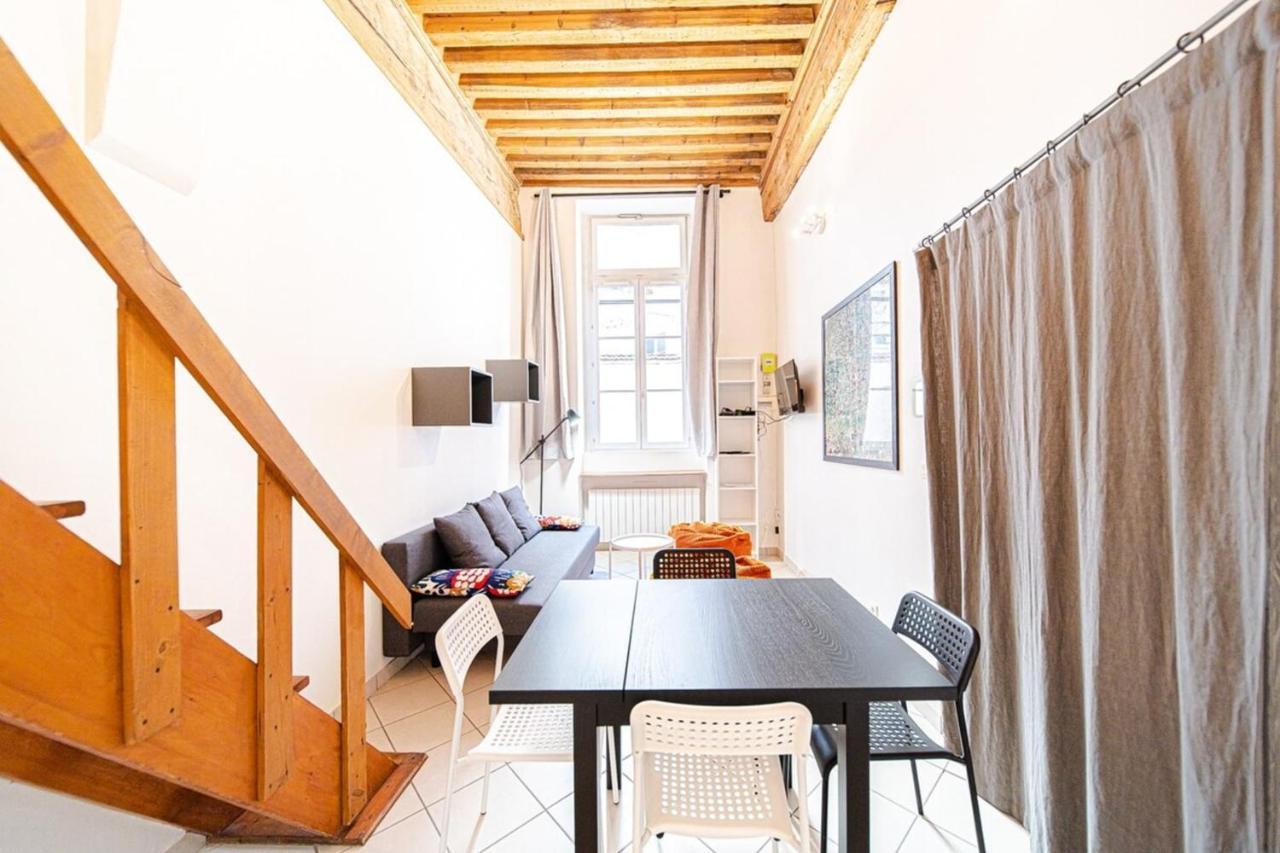 Studio Capponi-2 Pers-Terreaux-Croix Rousse Leilighet Lyon Eksteriør bilde